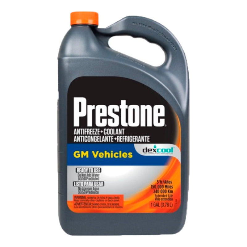 Anticongelante/refrigerante Coolant Dexcool 50/50 Prestone