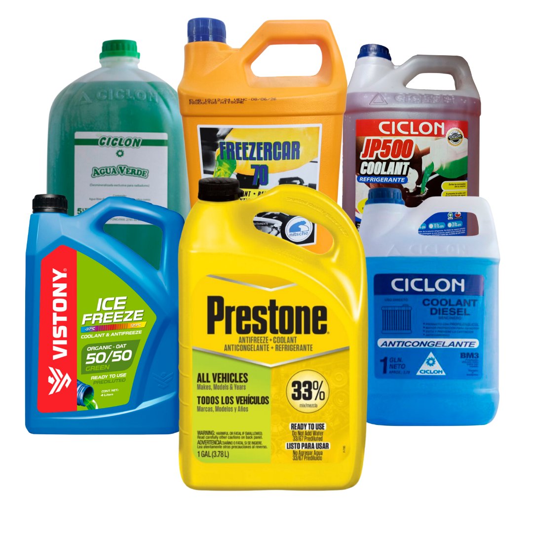 Refrigerantes/coolant