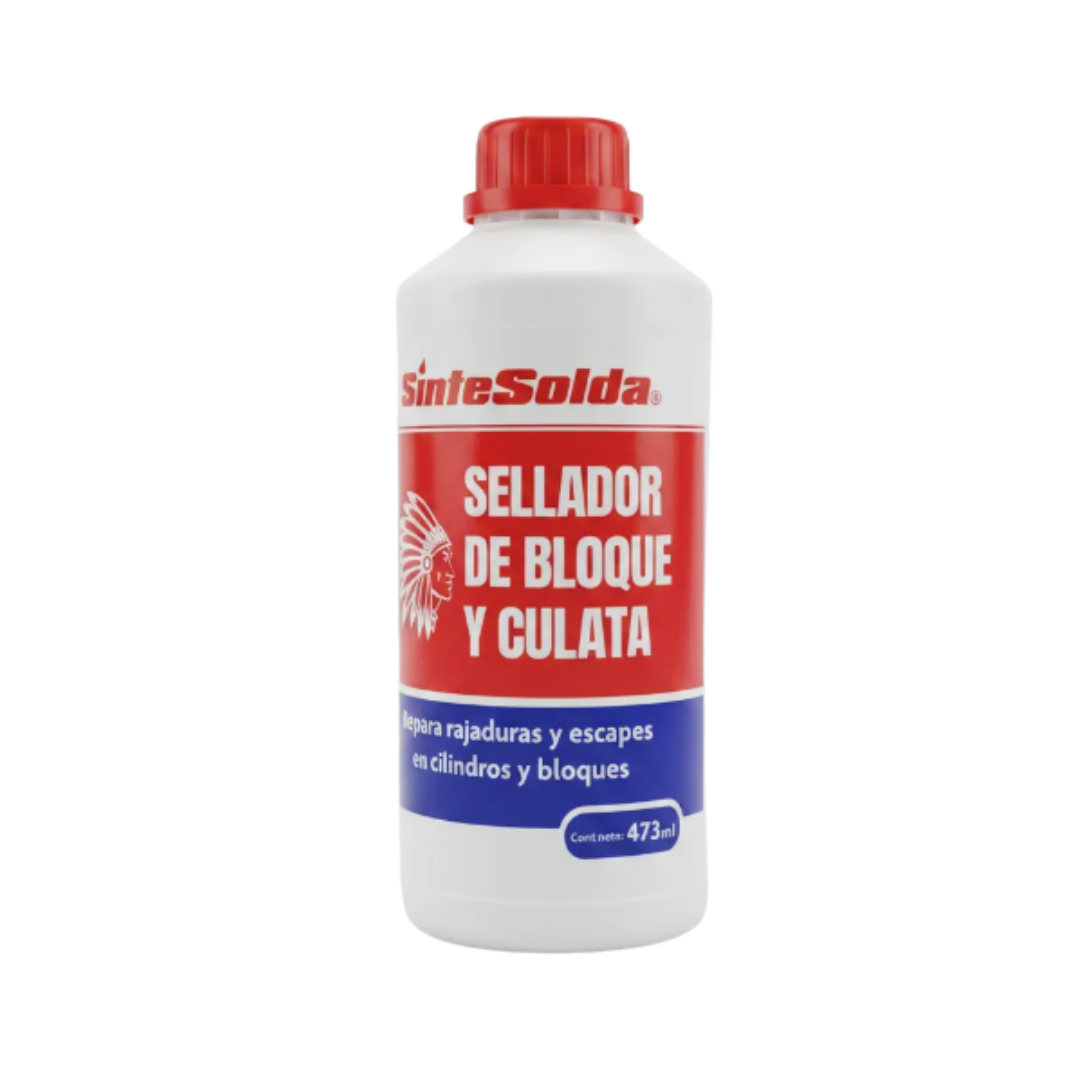 Sellador de Block y Radiador 473 ml | Sellador Motor y Sistema de Refrigeración
