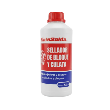 Sellador de Block y Radiador 473 ml | Sellador Motor y Sistema de Refrigeración