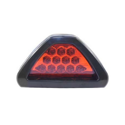TERCERA LUZ FRENO / TRIANGULAR / 12 LED - 12x8cm UNIVERSAL