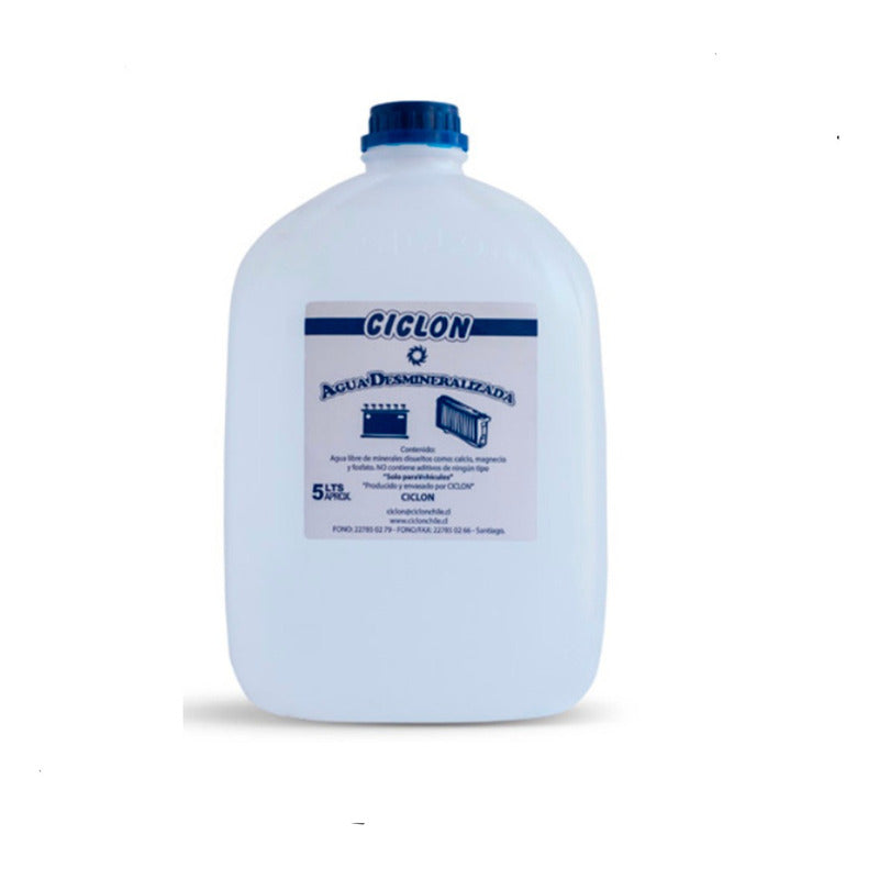 Agua Desmineralizada 4l