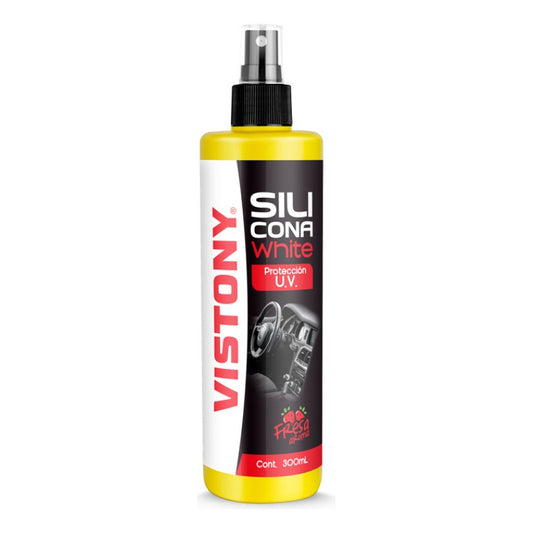Silicona White Con Aroma Fresa