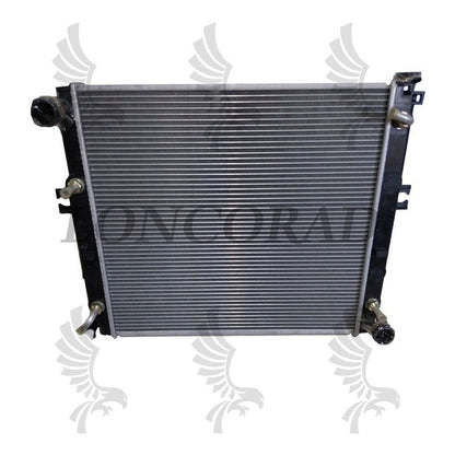 Radiador Motor Grúa Horquilla Komatsu con 2 Enfriadores de Aceite (550 x 518 x 56 mm)