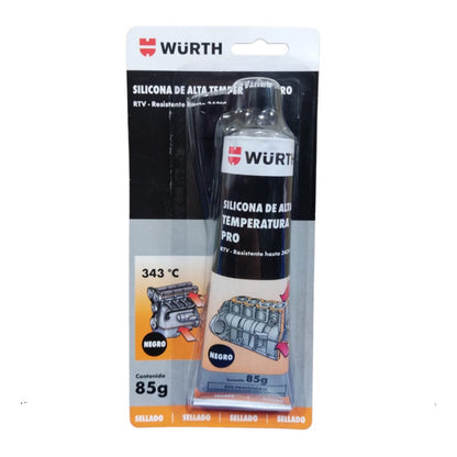 Silicona Alta Temperatura Negra 85gr