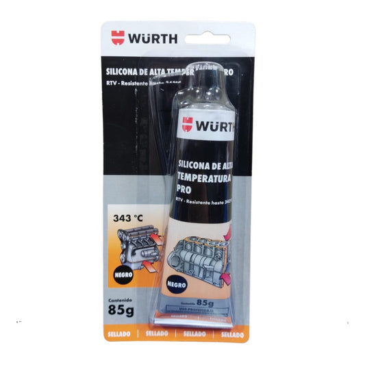 Silicona Alta Temperatura Negra 85gr