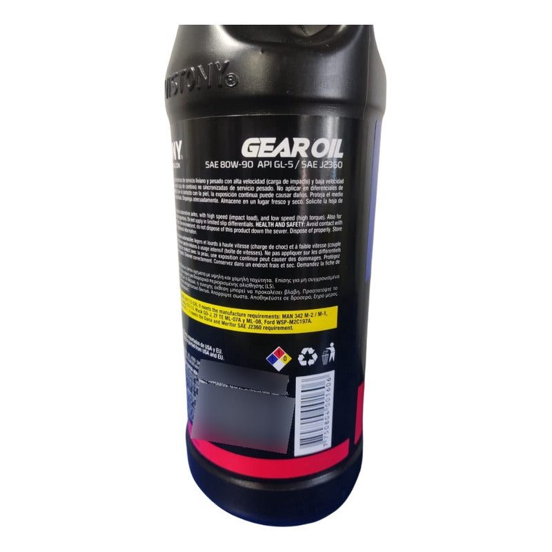 Aceite Caja Gear Oil Gl-5 Sae 80w90
