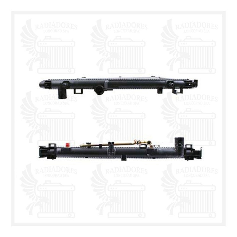 Radiador Motor Chevrolet Luv Dmax 2.5 Automatico