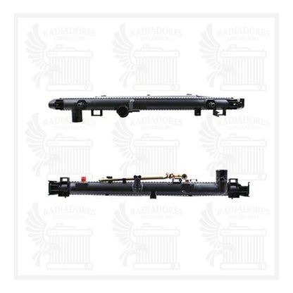 Radiador Motor Chevrolet Luv Dmax 2.5 Automatico