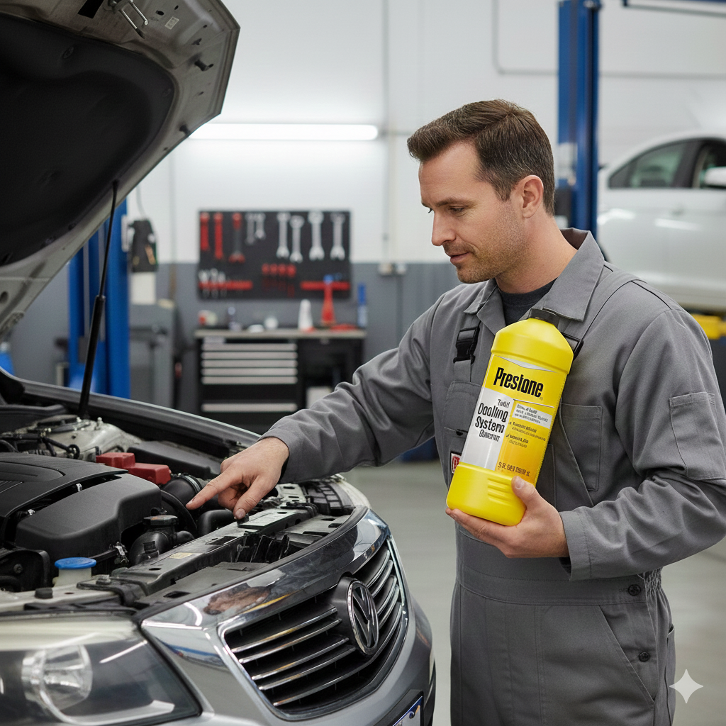 Limpia Radiador Prestone 946ml