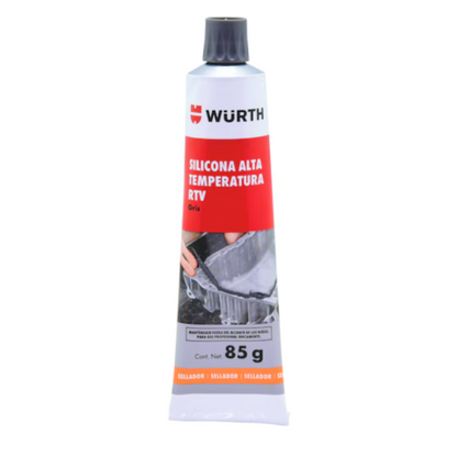 Silicona Alta Temperatura Negra 85gr